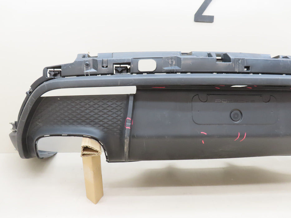 2022-2023 PORSCHE MACAN REAR BUMPER LOWER  VALANCE OEM 95B.807.521.A