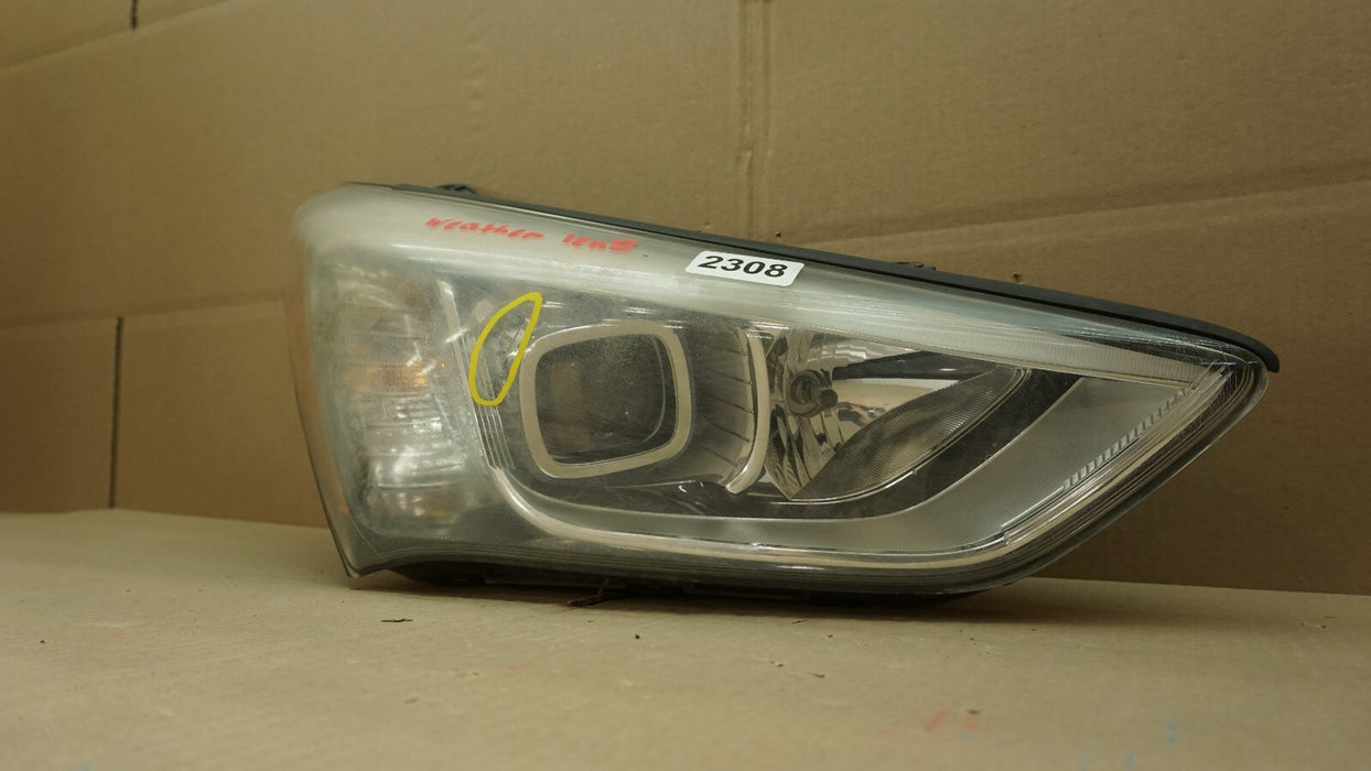 2017-2018 HYUNDAI SANTA FE FRONT RIGHT PASSENGER SIDE HEADLIGHT XENON HID OEM