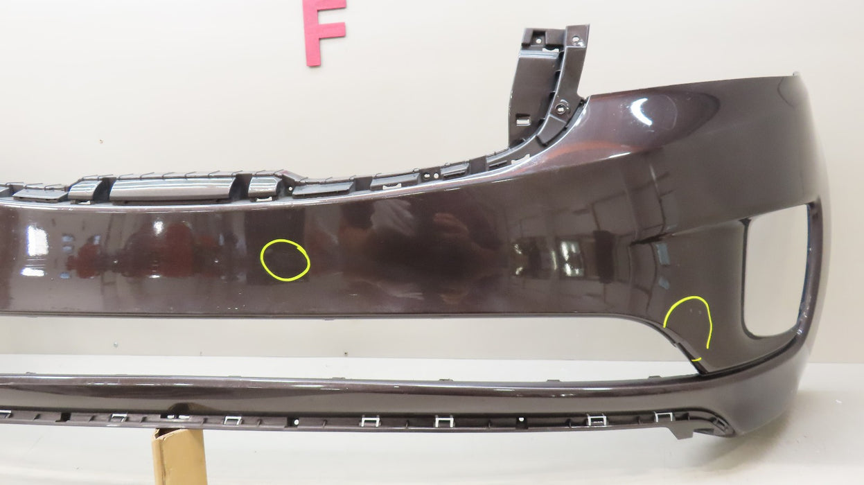 2015-2018 KIA SEDONA FRONT BUMPER COVER OEM