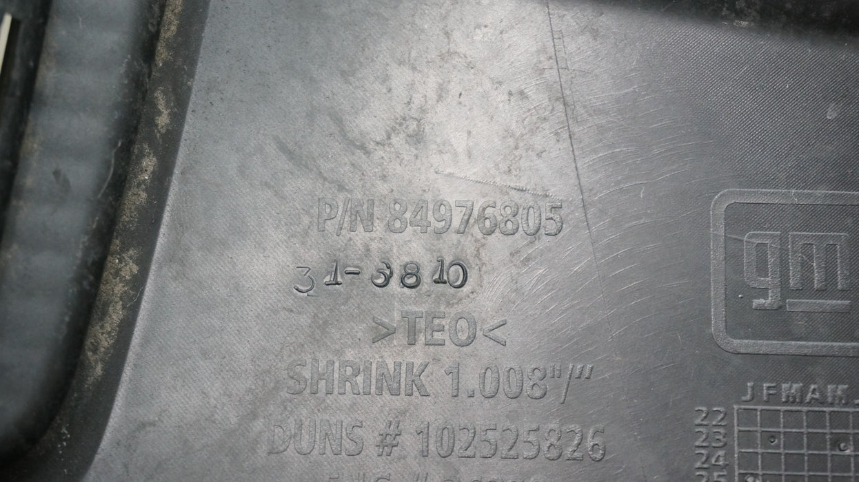 2025-2026 CHEVROLET TAHOE / SUBURBAN FRONT LOWER BUMPER VALANCE OEM 84976805