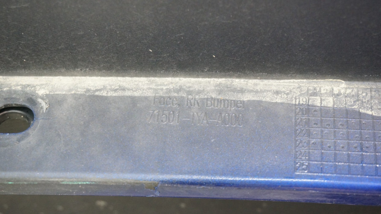 2021-2022 ACURA MDX REAR BUMPER COVER PANEL OEM 71501-TYA-A000