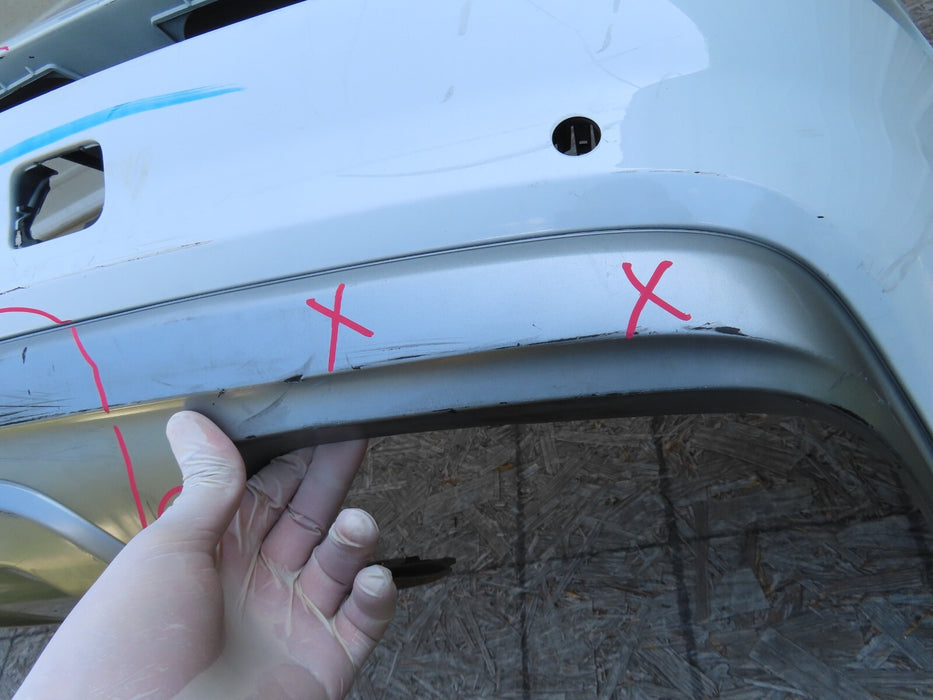 2017-2019 AUDI Q7 SUV REAR BUMPER COVER W/ LOWER VALANCE PANEL OEM 4M0807511