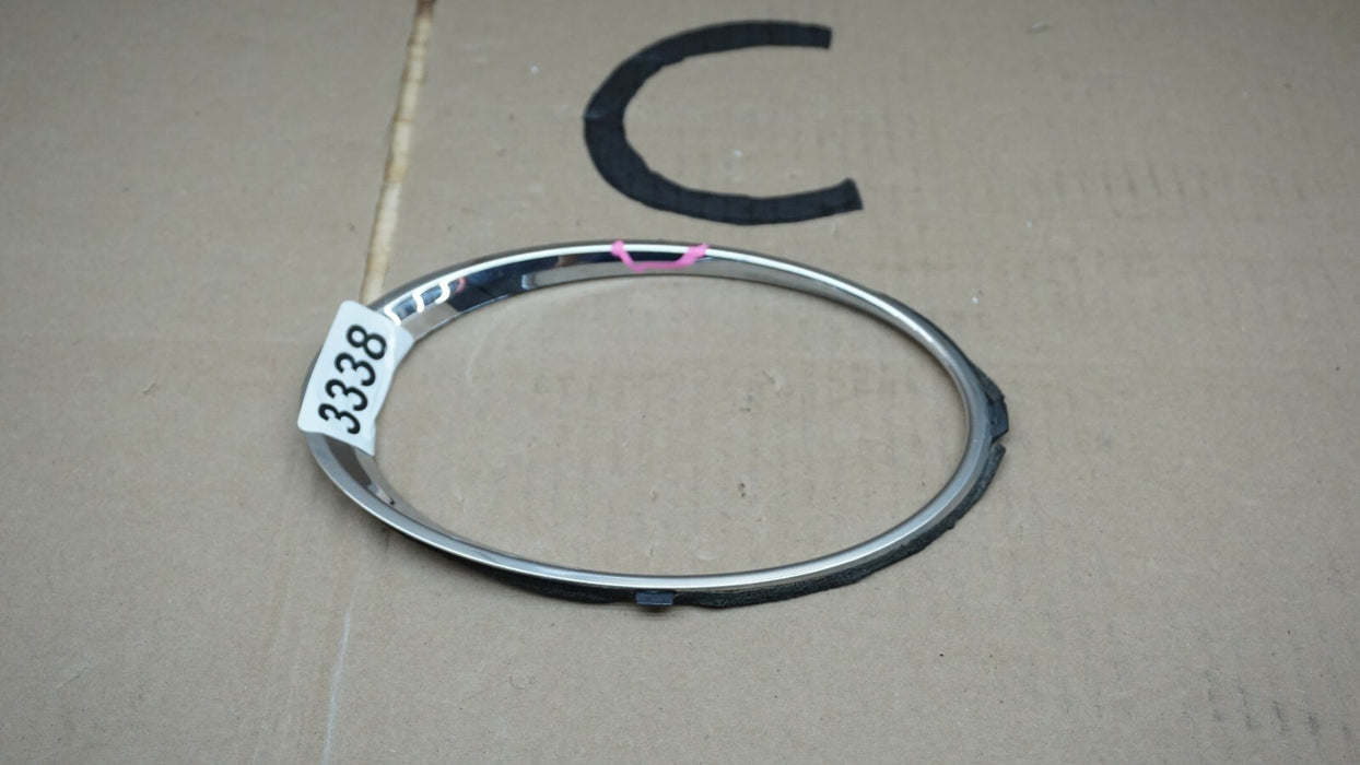 2013-2015 BENTLEY CONTINENTAL GT PASSENGER SIDE HEADLIGHT CHROME TRIM RING OEM