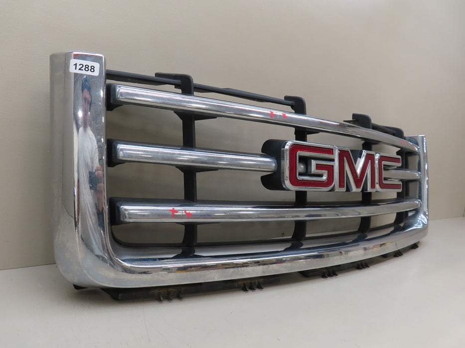 2007-2012 GMC SIERRA 1500 FRONT RADIATOR GRILLE GRILL OEM