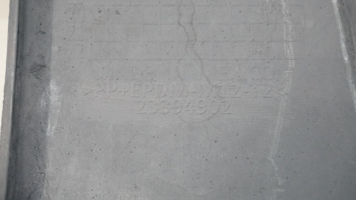 2018-2022 GMC TERRAIN REAR LOWER BUMPER VALANCE PANEL OEM 23394902