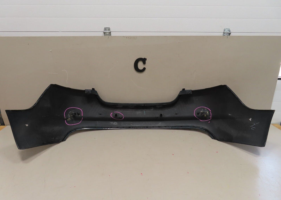 2012-2015 JAGUAR XF REAR BUMPER COVER PANEL W/ SENSOR HOLE OEM 8X23-17D781-AD