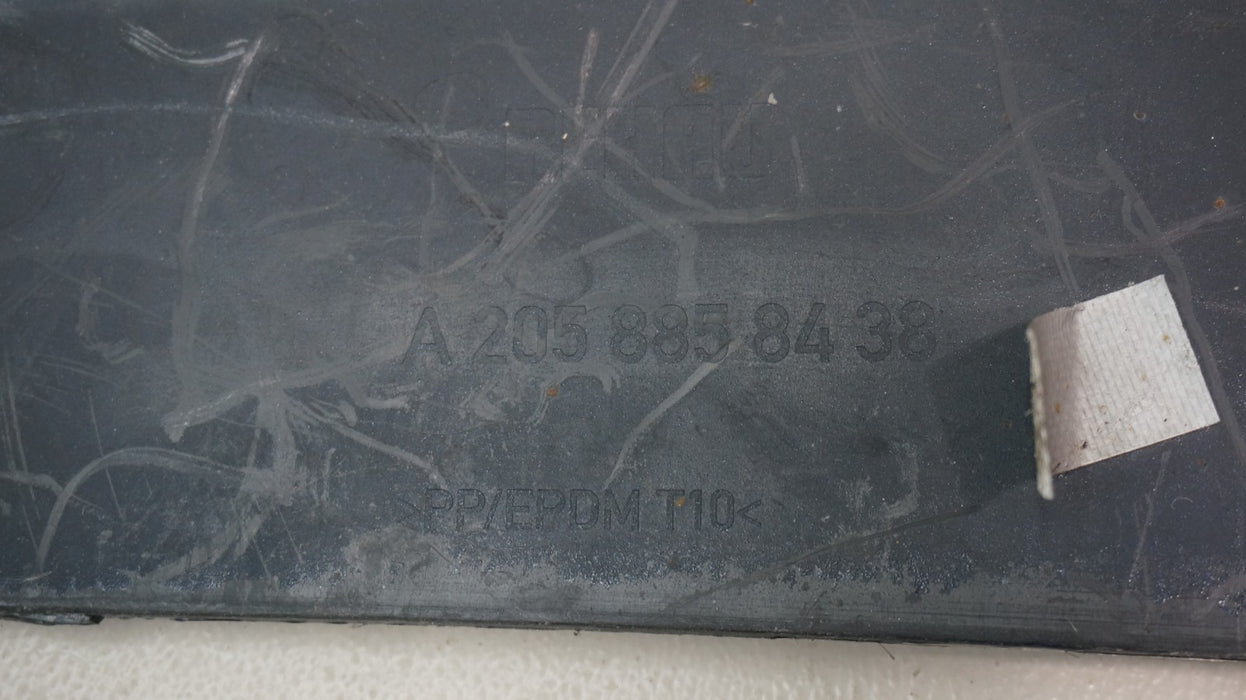 2017-2018 MERCEDES C-CLASS C300 W205 REAR BUMPER COVER PANEL OEM A2058858438
