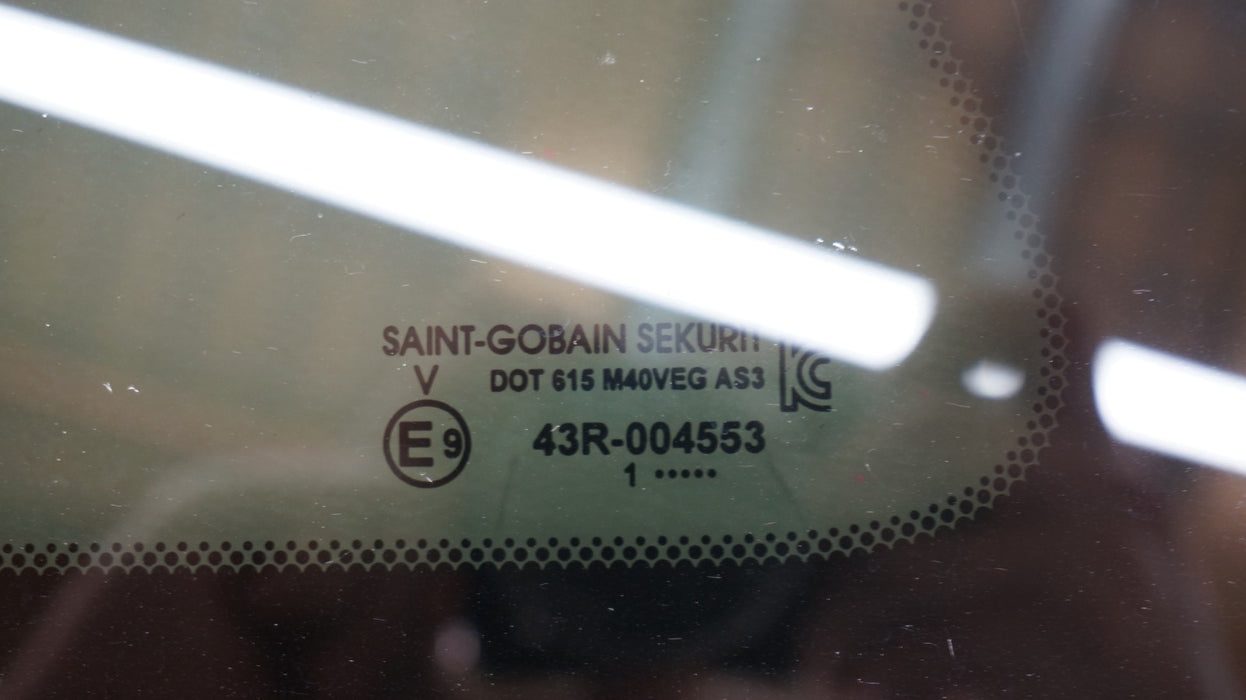 2022-2025 NISSAN PATHFINDER LH LEFT REAR QUARTER WINDOW GLASS 83301 6TA0A OEM