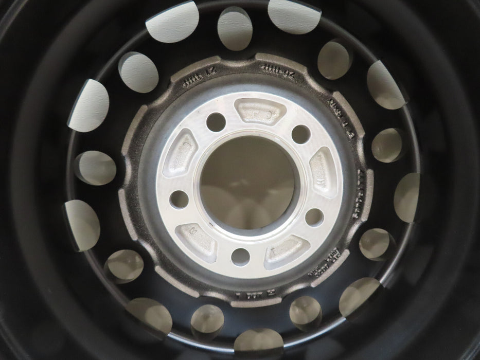 SENDEL 15X6 5/4.5 ALUMINUM BLACK TRAILER WHEEL RIM T07-56545BM (P)