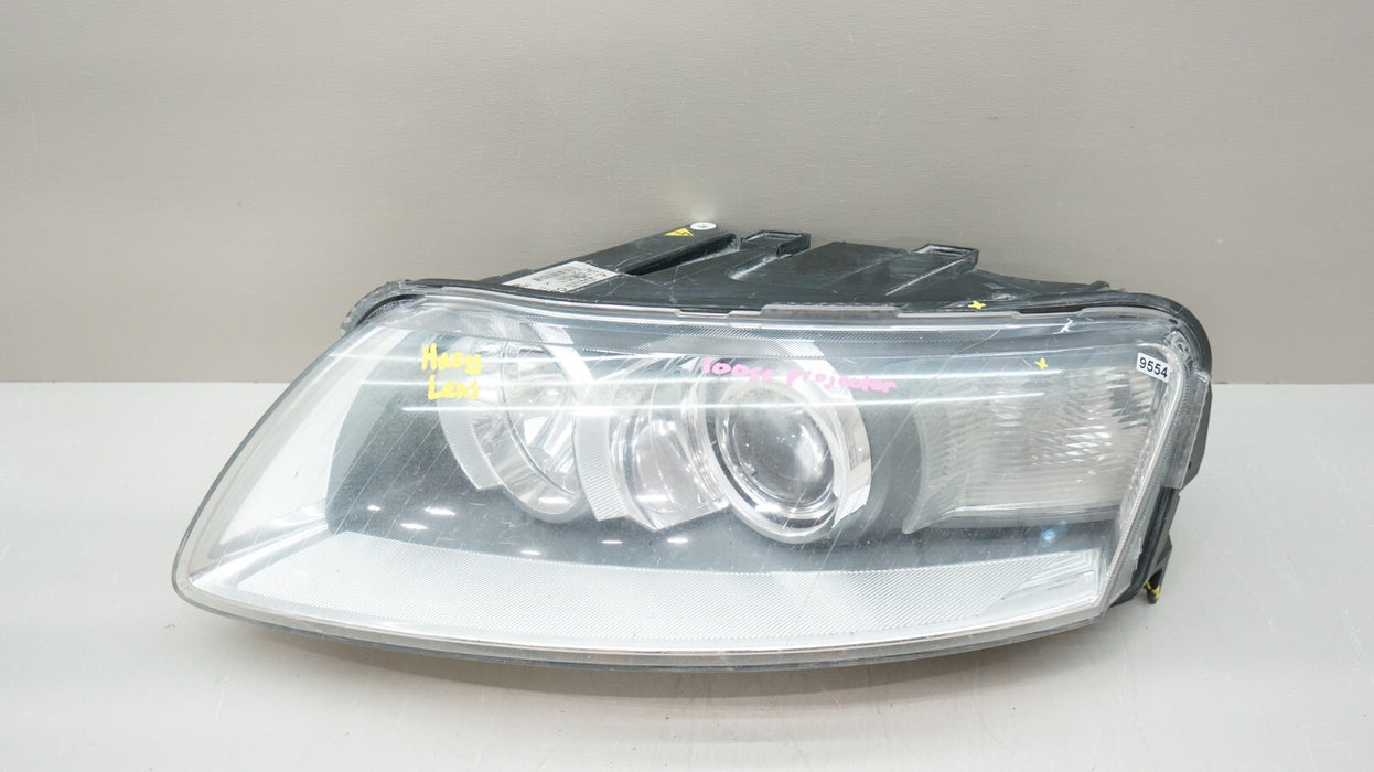 2005-2008 AUDI A6 FRONT LEFT DRIVER SIDE XENON HEADLIGHT OEM