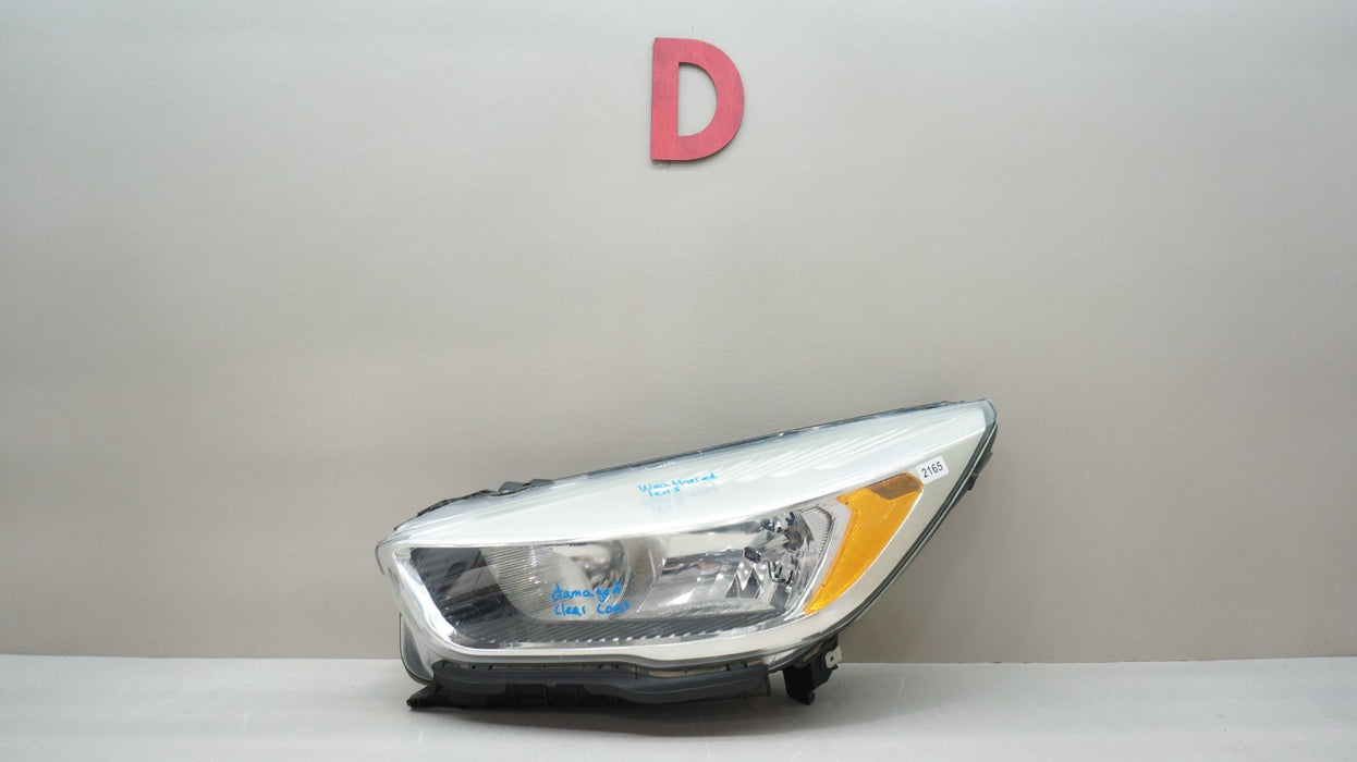2017-2019 FORD ESCAPE FRONT LEFT DRIVER SIDE HALOGEN HEADLIGHT OEM GJ54-13W030