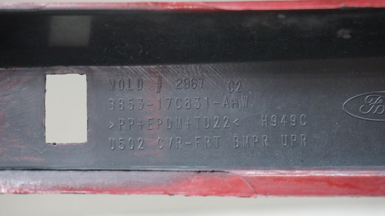 2011-2015 FORD EXPLORER LIMITED FRONT BUMPER COVER PANEL OEM BB53-17C831