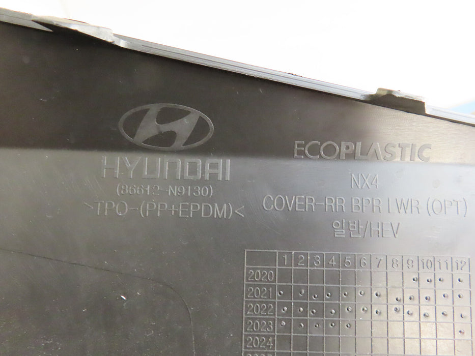 2022-2024 HYUNDAI TUCSON HYBRID REAR BUMPER COVER OEM 86612-N9130