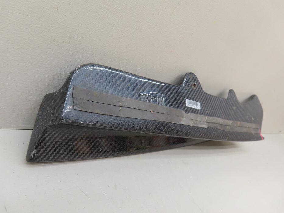 BMW M3 M4 REAR RIGHT PASSENGER DIFFUSER SPLITTER BUMPER CARBON FIBER OEM