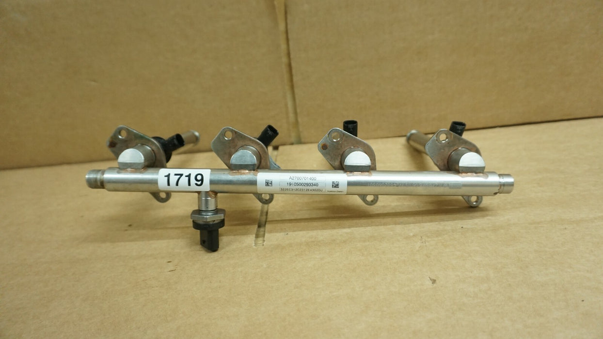 2014-2018 MERCEDES W117 CLA 45 AMG ENGINE FUEL INJECTOR RAIL A2700701400 OEM