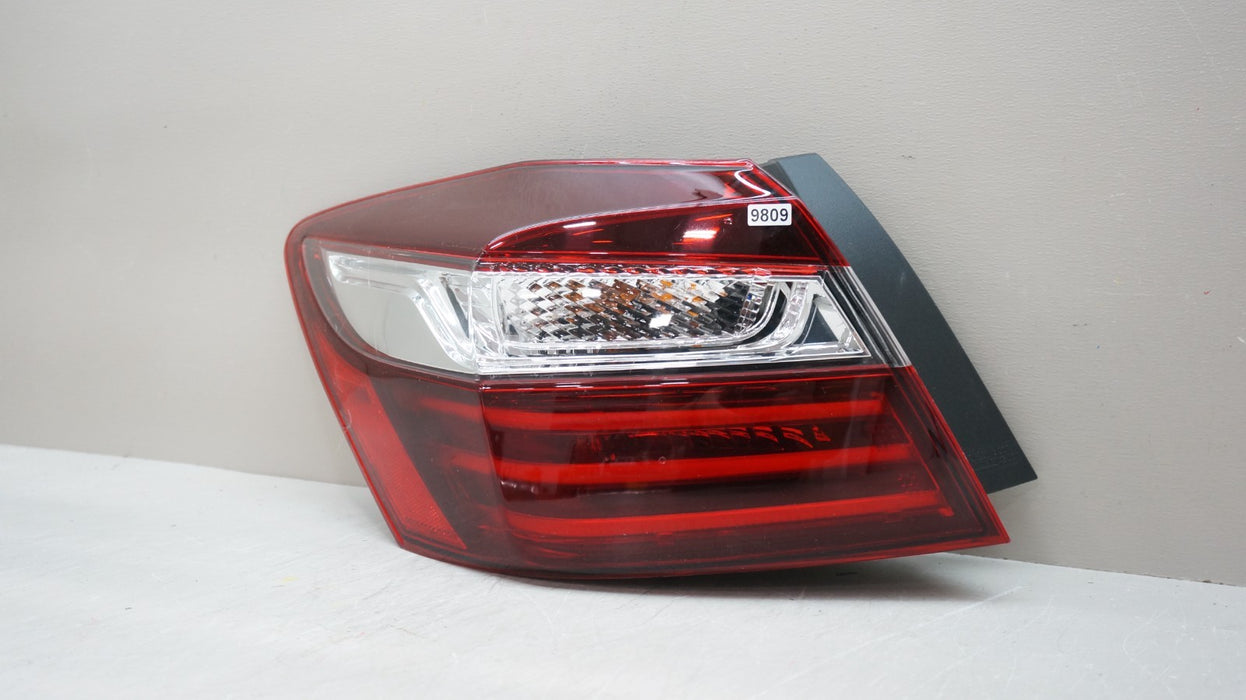 2016-2017 HONDA ACCORD REAR LEFT DRIVER SIDE OUTER TAIL LIGHT AFTERMARKET CAPA