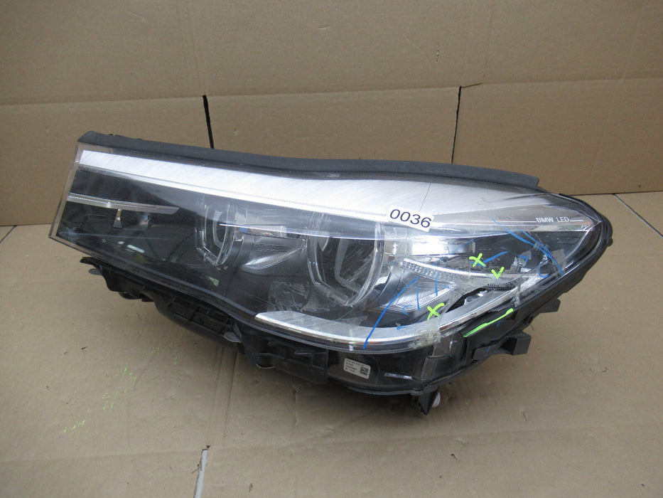 2016 2017 2018 2019 BMW 7 Series Driver LEFT LH LED Headlight LAMP OEM