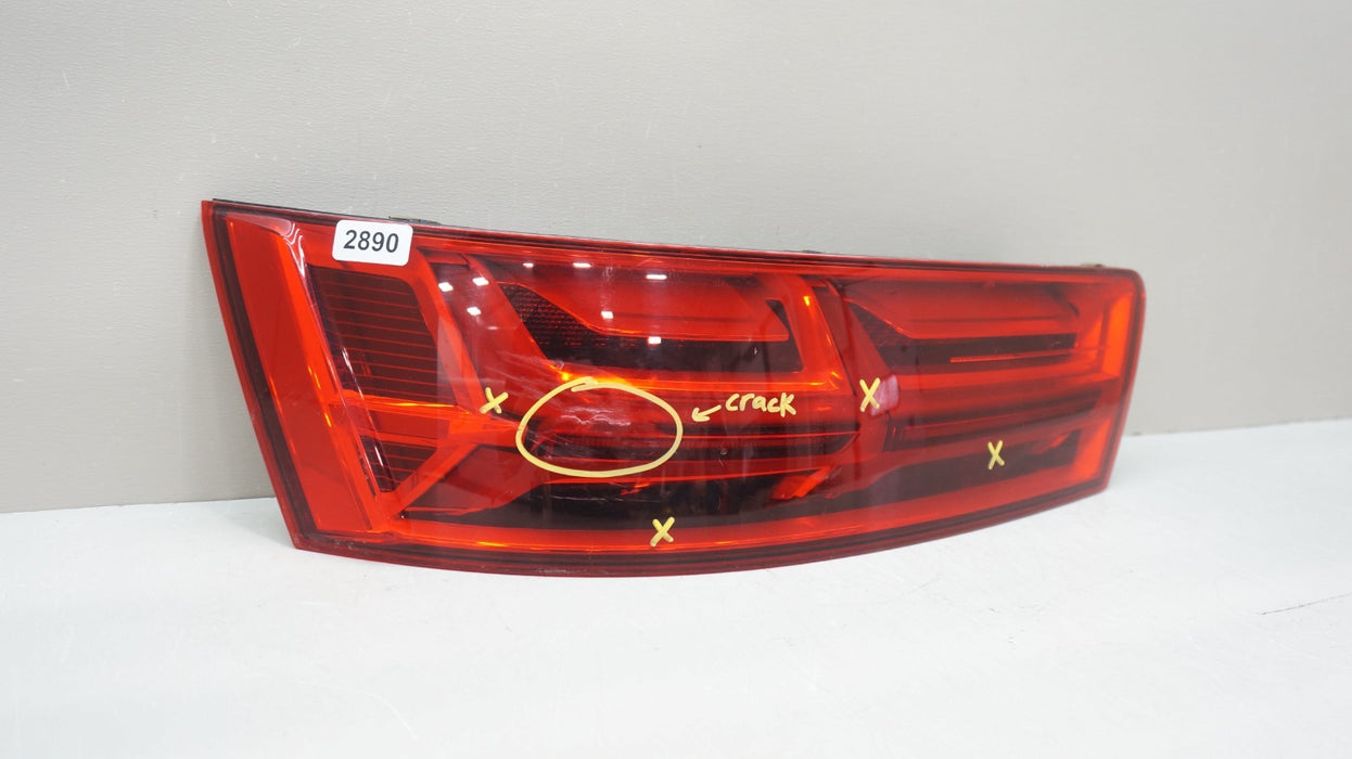 2017-2019 AUDI Q7 REAR LEFT DRIVER SIDE LED TAIL LIGHT OEM 4M0945093L