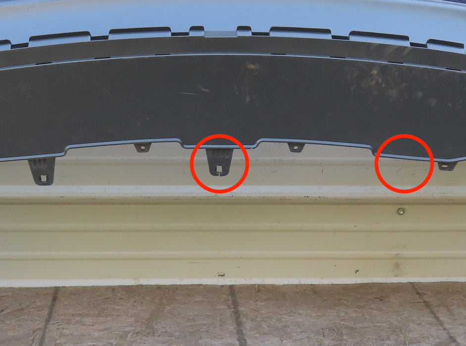 2013-2015 AUDI S6 SEDAN REAR BUMPER COVER W/ LOWER VALANCE PANEL OEM 4G5807511N