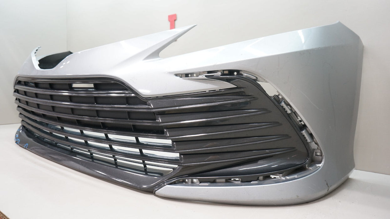 2021-2023 TOYOTA CAMRY LE XLE FRONT BUMPER COVER PANEL WITH GRILLE OEM