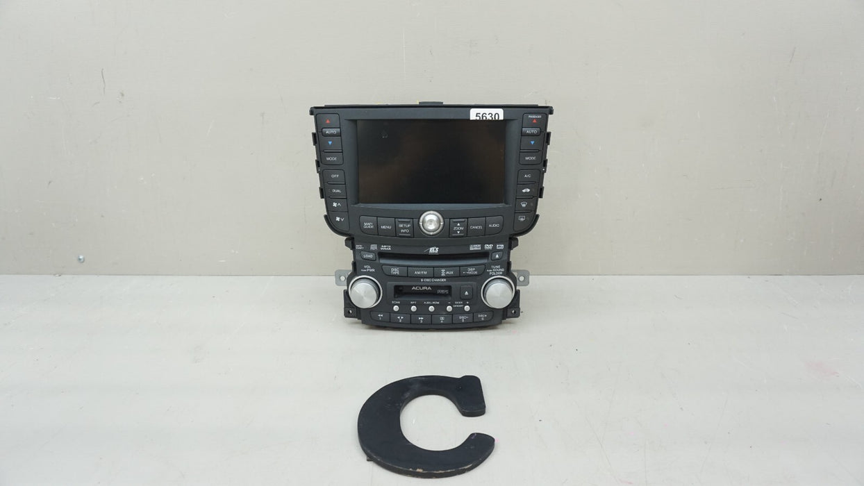 2007-2008 ACURA TL AM FM RADIO PLAYER NAVIGATION CLIMATE SCREEN OEM 39050-SEP-A3