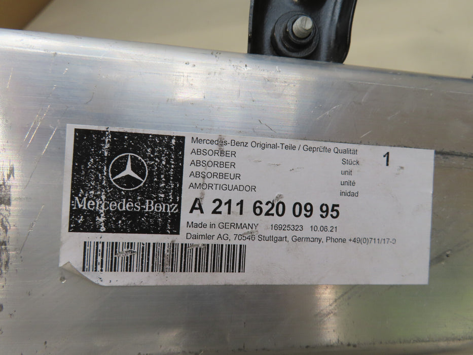 2003-2009 MERCEDES-BENZ W211 E350 E550 FRONT LEFT REINFORCEMENT ABSORBER OEM