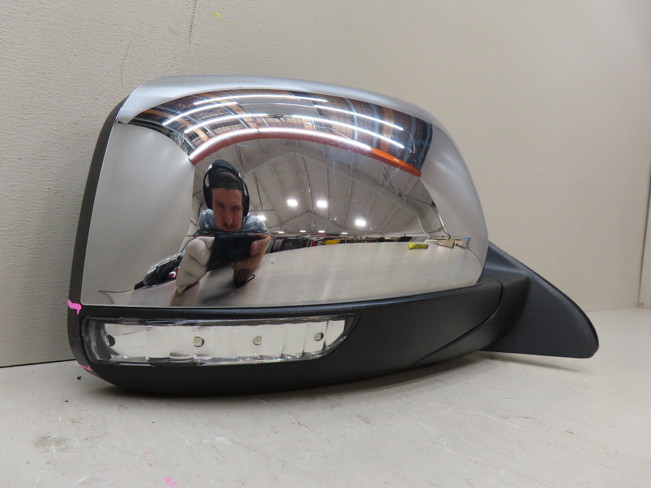 2011-2022 JEEP GRAND CHEROKEE RIGHT PASSENGER SIDE MIRROR  HEATED CHROME CAP OEM