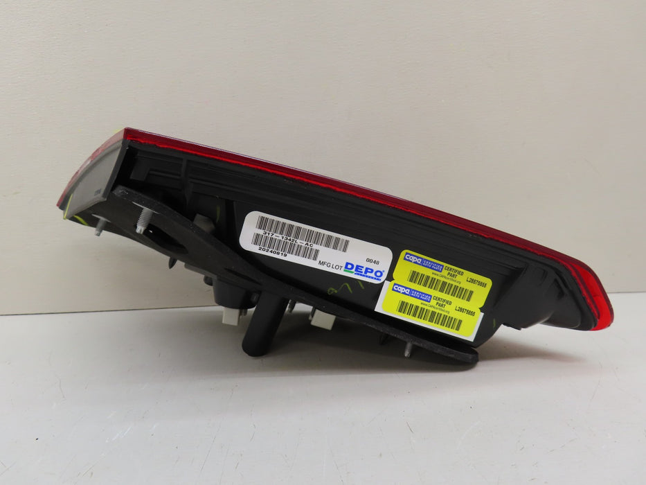 2016-2017 HONDA ACCORD REAR LEFT DRIVER SIDE INNER TAIL LIGHT AFTERMARKET