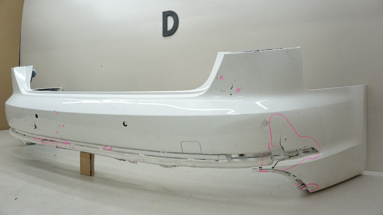 2017-2018 AUDI A4 QUATTRO SEDAN S-LINE REAR BUMPER COVER PANEL OEM 8W5807385A