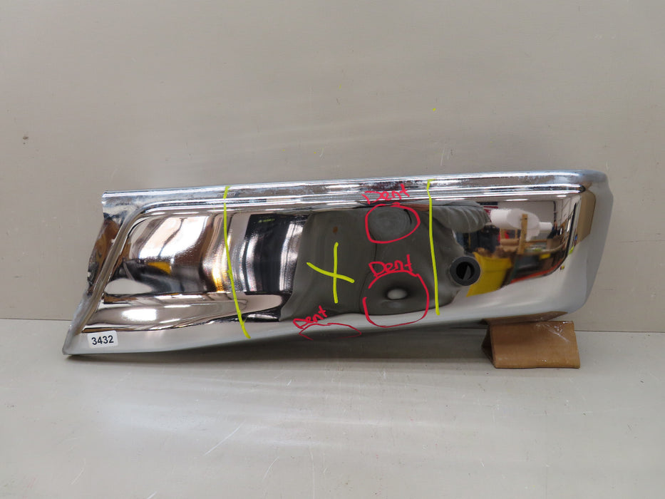 2015 2016 2017 2018 2019 FORD F-150 REAR RIGHT BUMPER END CAP COVER OEM CHROME