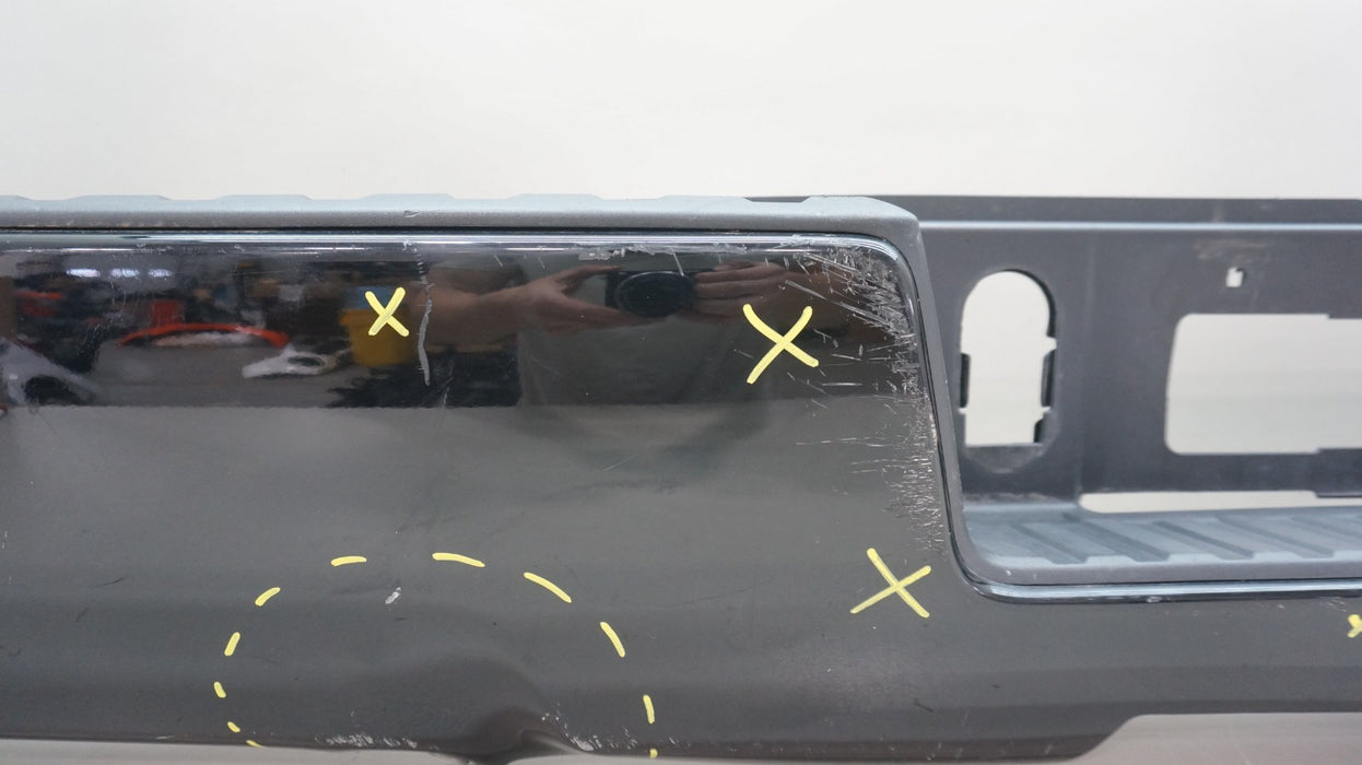 2014-2018 GMC SIERRA / CHEVROLET SILVERADO 1500 REAR METAL BUMPER OEM 84078016