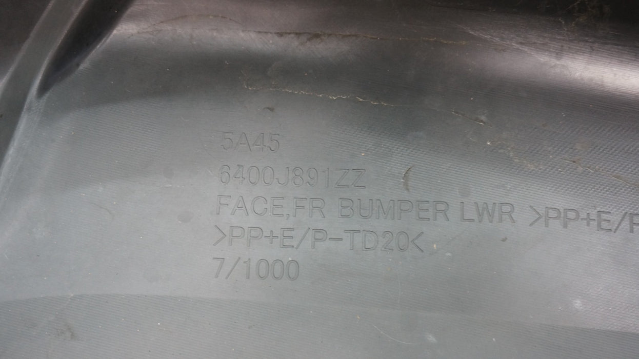 2022-2023 MITSUBISHI OUTLANDER FRONT LOWER BUMPER COVER OEM 6400J891ZZ