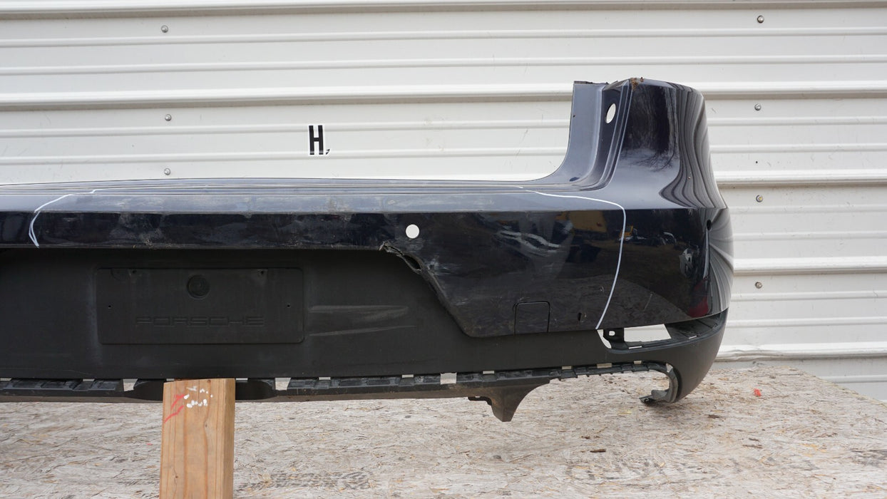 2015-2018 PORSCHE MACAN REAR BUMPER COVER PANEL W/ VALANCE 95B807421L OEM