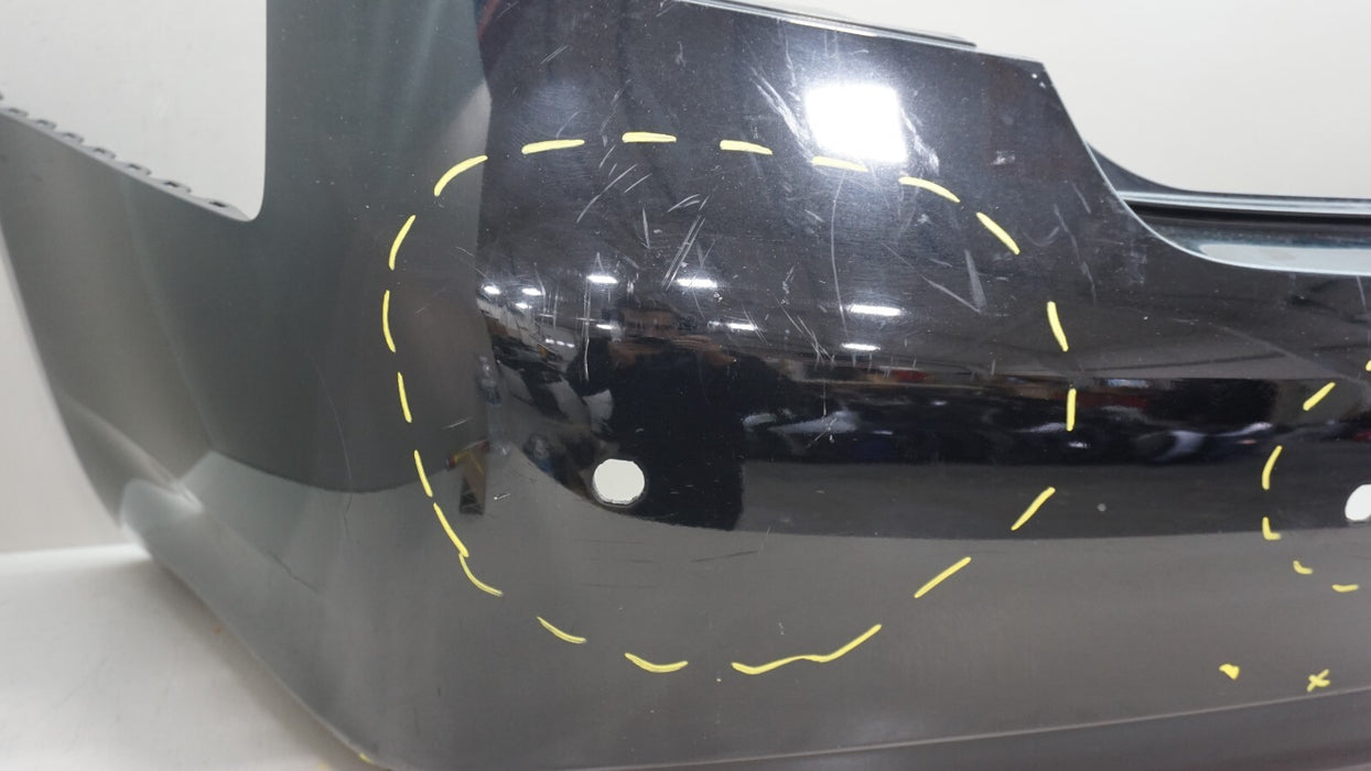 2010-2013 INFINITI G37 REAR BUMPER COVER PANEL W/ SENSOR HOLES OEM 850221NF0H