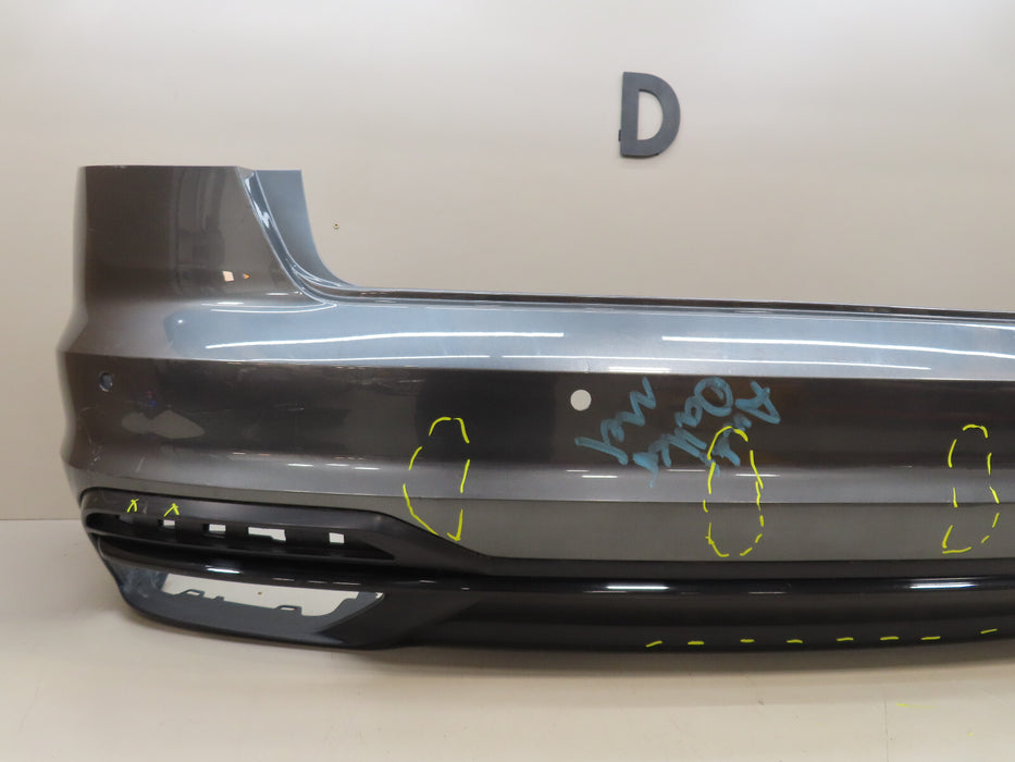 2020 2021 AUDI A4 B9 REAR BUMPER COVER W/VALANCE OEM 8W5807511M
