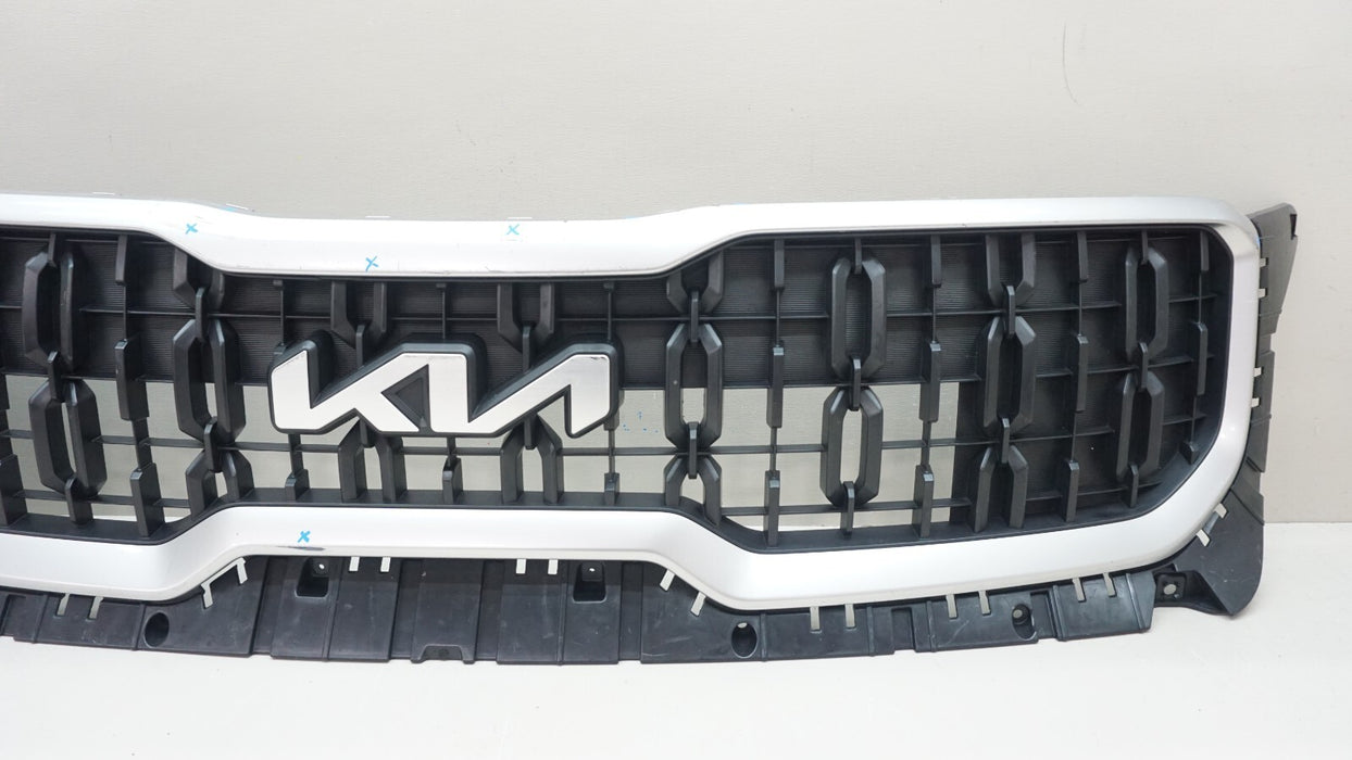 2023 KIA TELLURIDE EX LX FRONT UPPER RADIATOR GRILLE OEM 86350-S9500