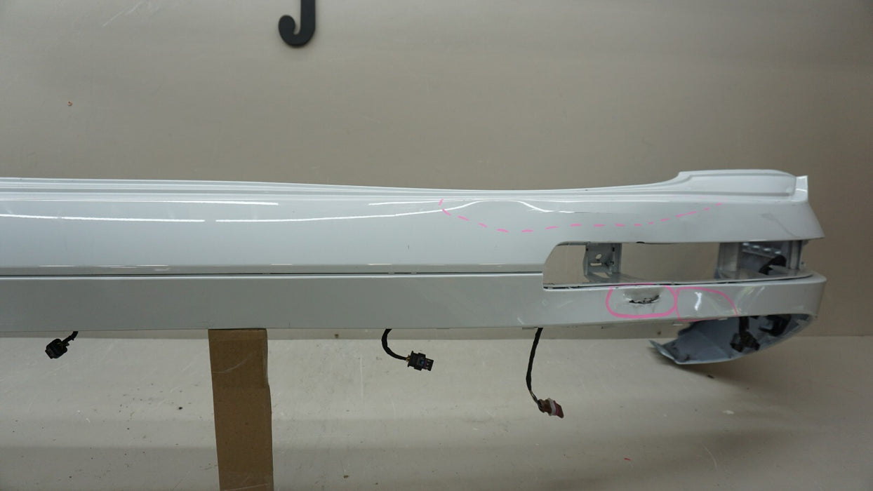 2017-2019 AUDI Q7 REAR BUMPER COVER OEM 4M0807511 17 18 19