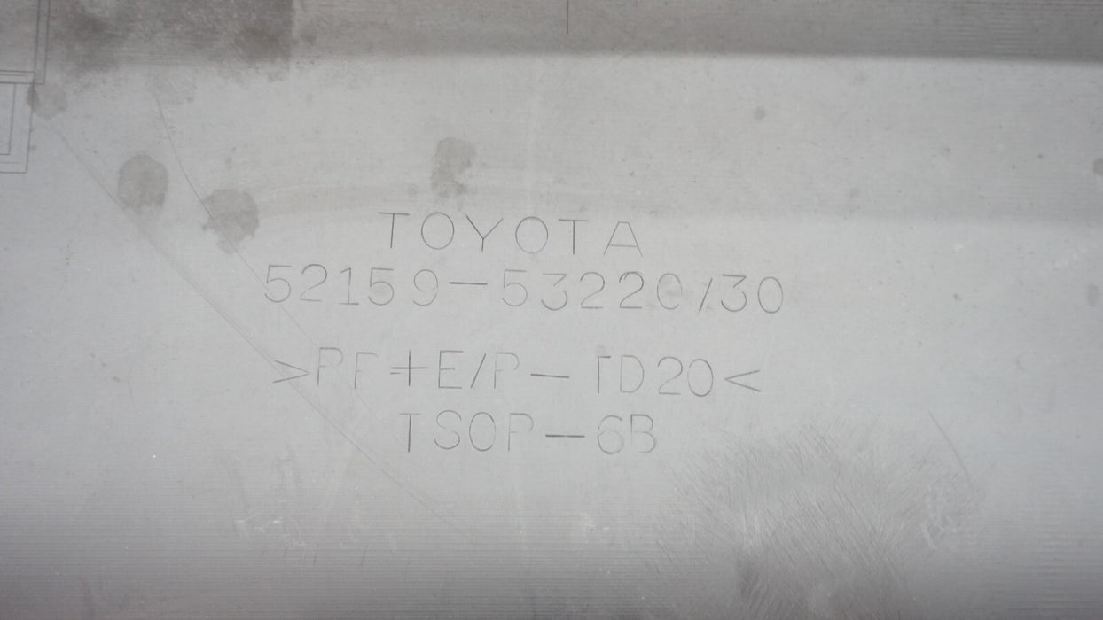 2014-2016 LEXUS IS250 IS300 REAR BUMPER COVER PANEL FACTORY OEM 5215953220