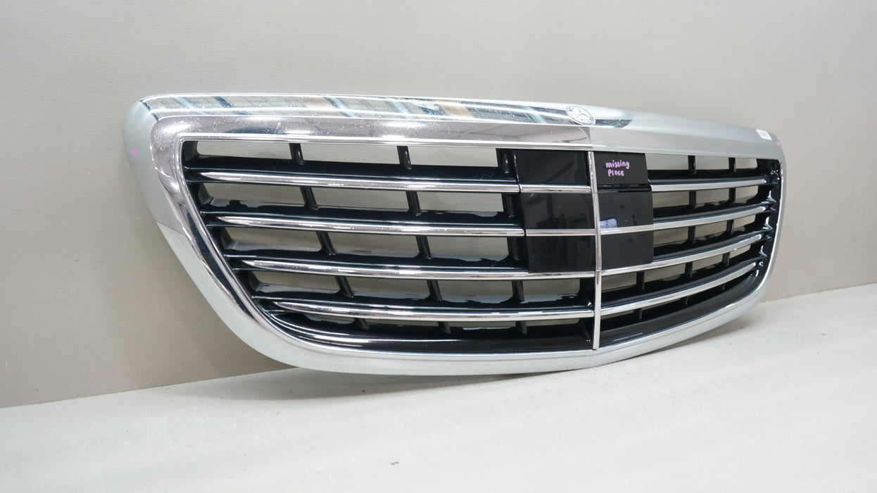 2014-2017 MERCEDES-BENZ S CLASS W222 FRONT BUMPER RADIATOR GRILLE OEM A22288004