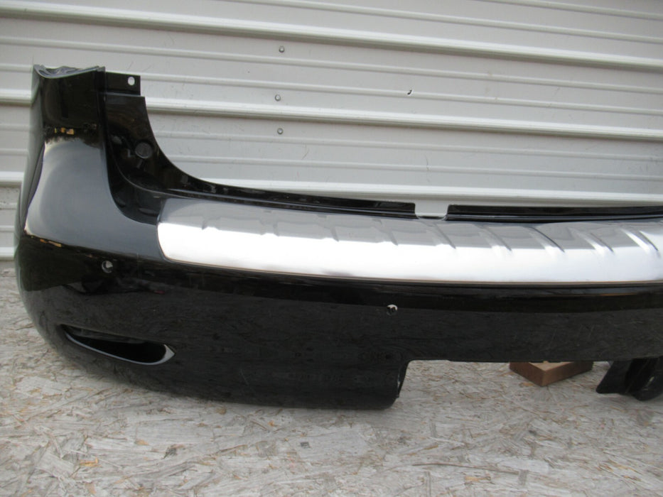 2011-2013 INFINITY QX56 REAR BUMPER COVER PANEL W/ PARKING SENSOR HOLES OEM