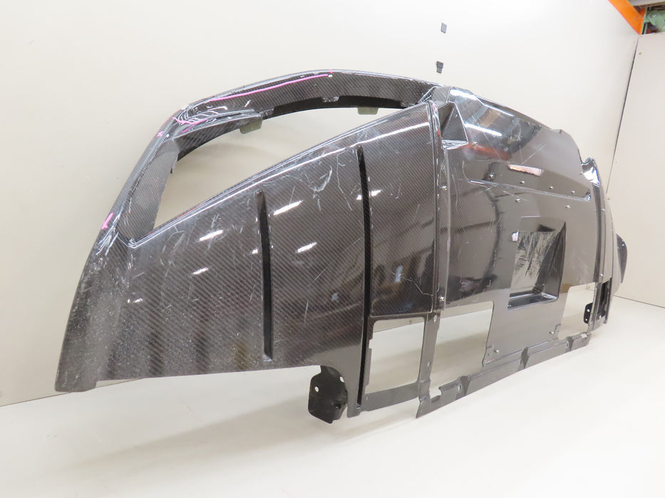 2017-2020 ASTON MARTIN VANTAGE REAR BUMPER COVER DIFFUSER CARBON FIBER OEM
