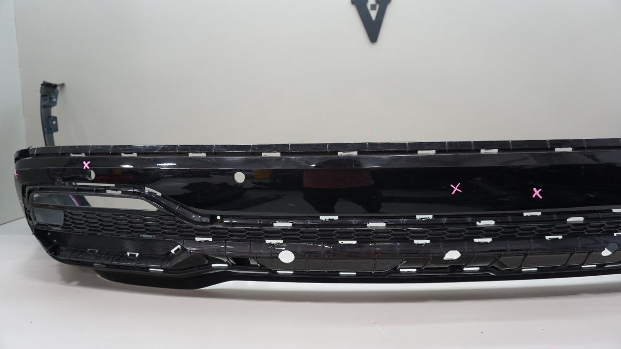 2021-2022 KIA SORENTO REAR LOWER BUMPER COVER W/ SENSOR HOLE OEM 86612-R5300