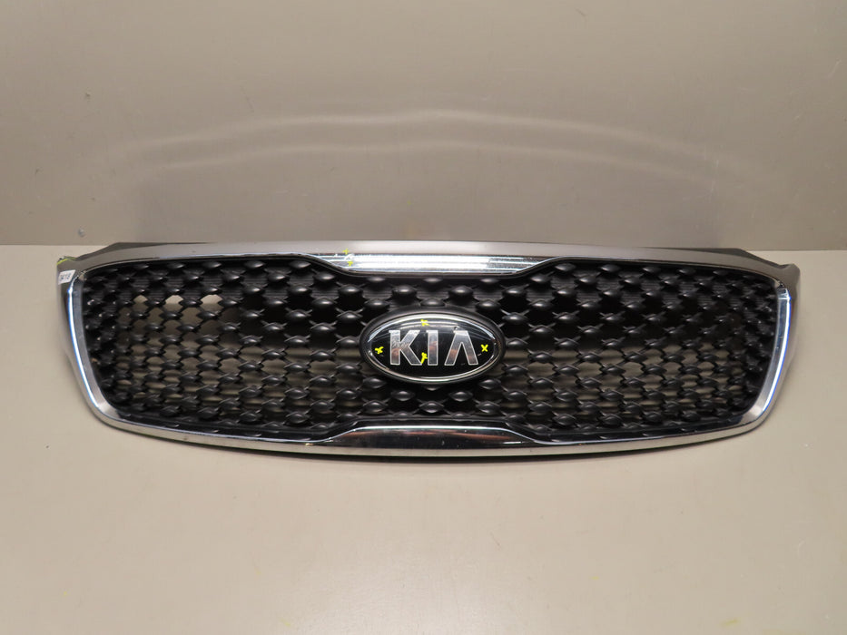 2016 2017 2018 KIA SORENTO UPPER FRONT GRILLE GRILL OEM 86366-C6000