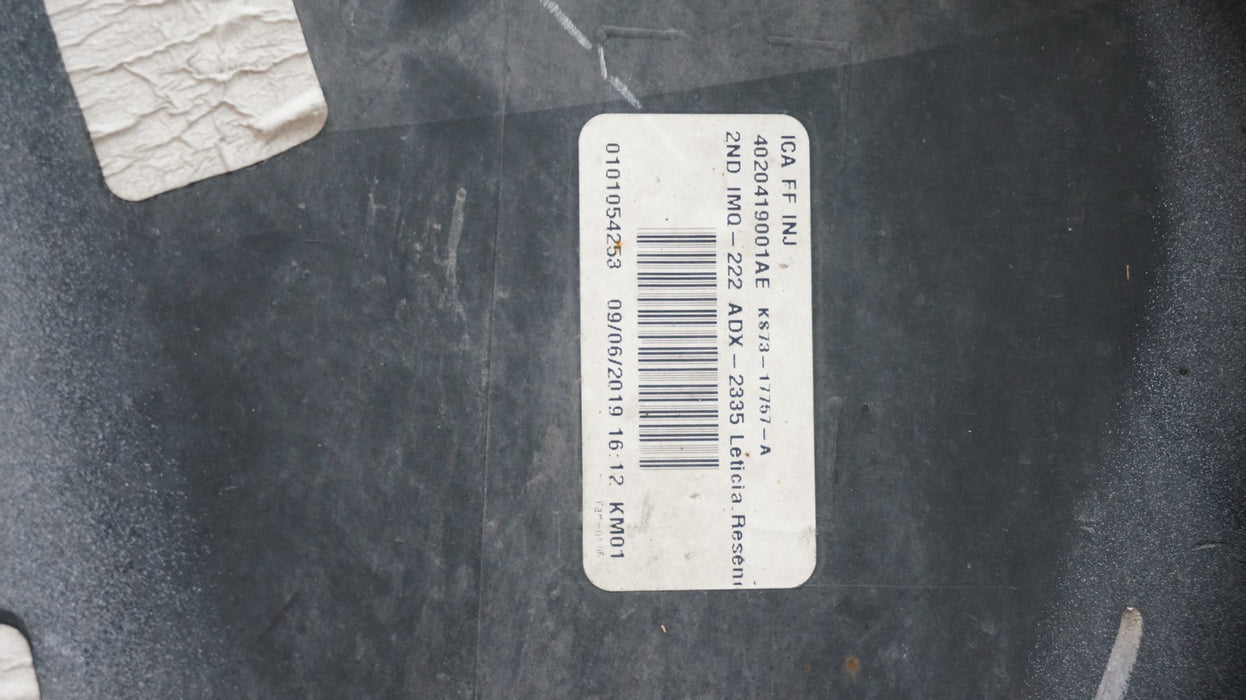 2019-2020 FORD FUSION SEDAN FRONT BUMPER COVER KS73-17757 OEM