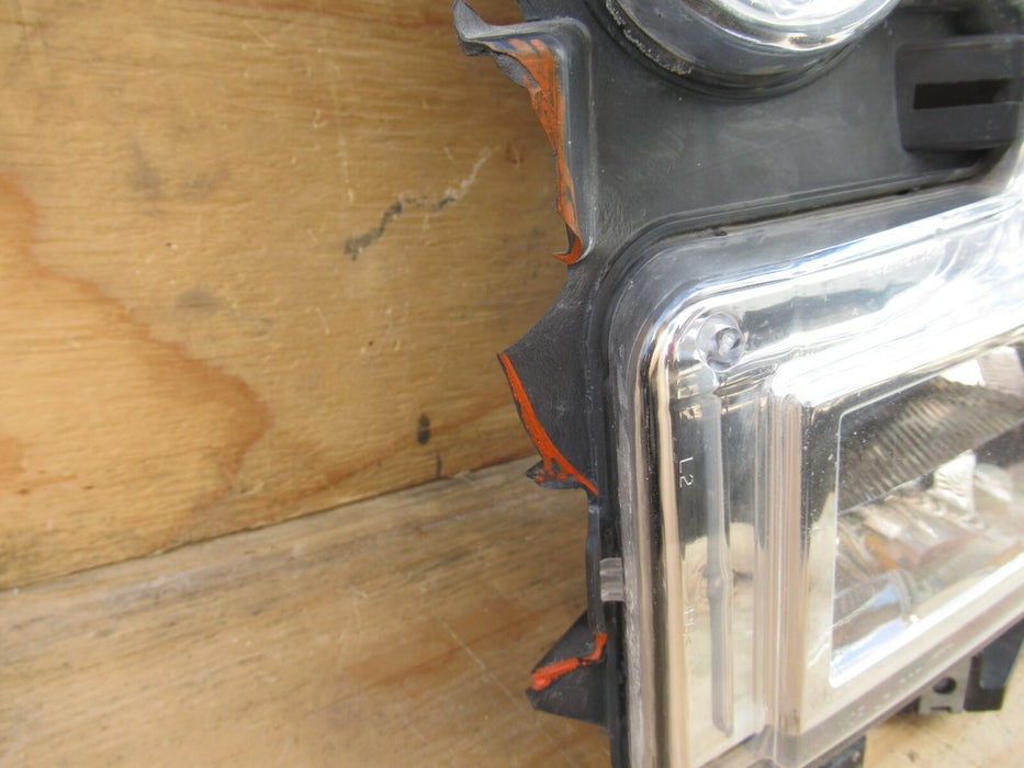2015-2017 FORD F-150 FRONT LEFT DRIVER SIDE HEADLIGHT HEADLAMP LENS HALOGEN OEM