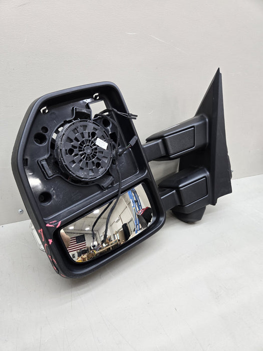 2021-2023 FORD F-150 LEFT TOWING MIRROR W/ CAMERA BLIND SPOT OEM ML34-17683