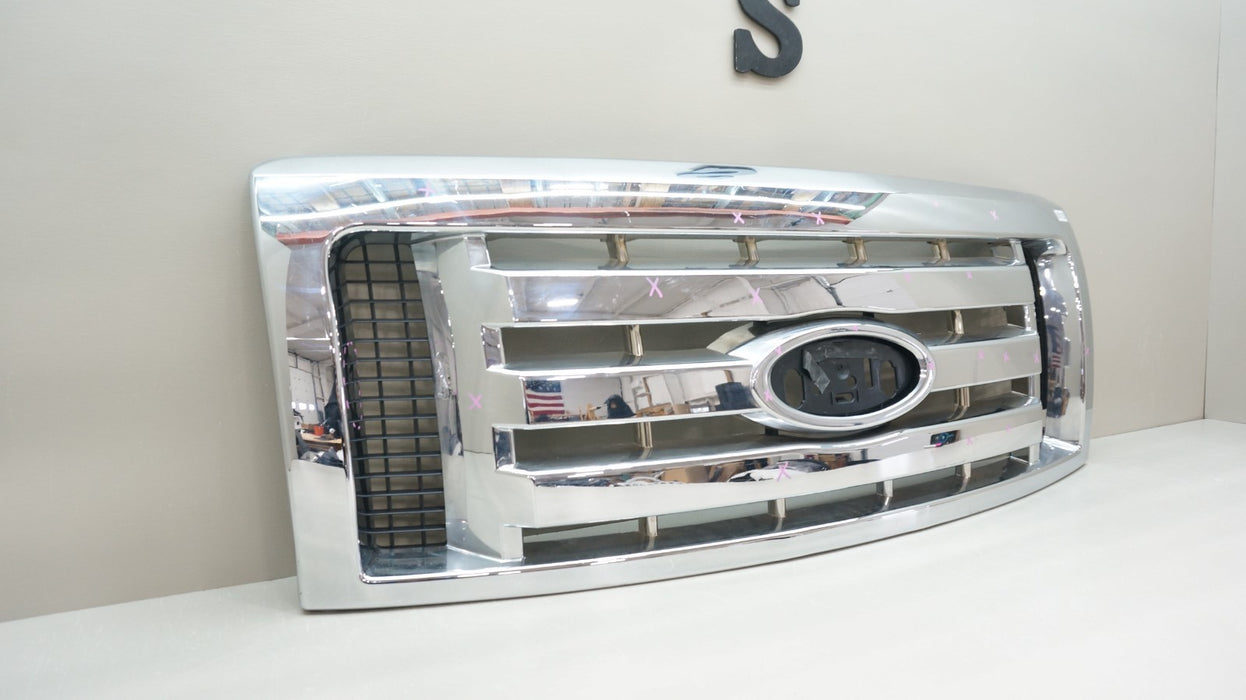 2009-2014 FORD F-150 FRONT BUMPER RADIATOR GRILLE OEM 9L348200