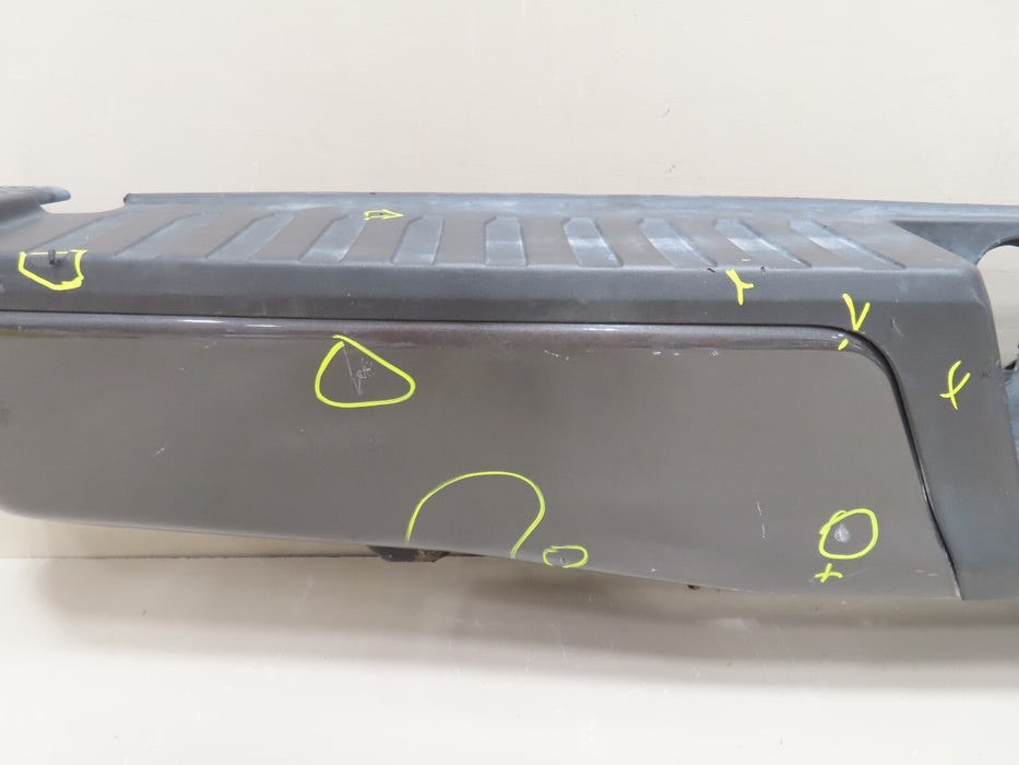 2015-2020 FORD F-150 REAR METAL BUMPER STEP PLATE COVER W/ TOW TOWING HITCH OEM