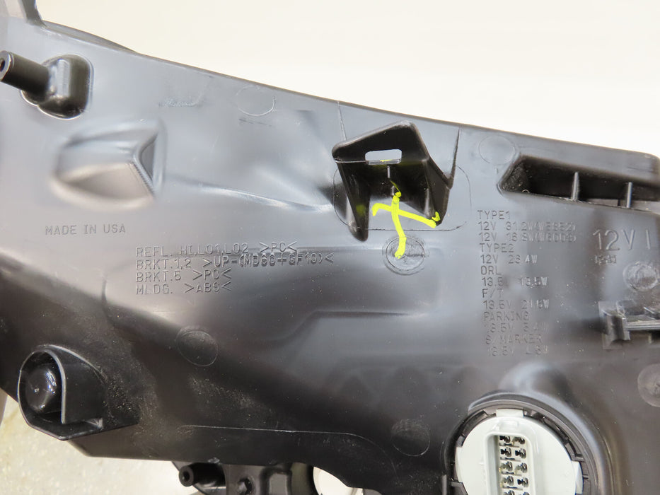 2023 2024 HONDA CR-V FRONT LEFT DRIVER SIDE HEADLIGHT LED OEM