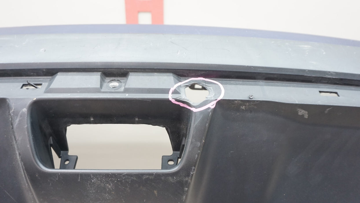 2017-2019 NISSAN ROGUE REAR BUMPER COVER PANEL OEM 850225HK0H